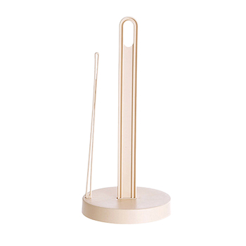 Vertical Roll Holder Paper Napkin Shelf Desktop Punch Paper Towel Storage Holders For Kitchen Tissue Punch-Free Storage Rack